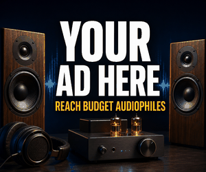 Advertise with Budget Audiophile - 300x250 ad space