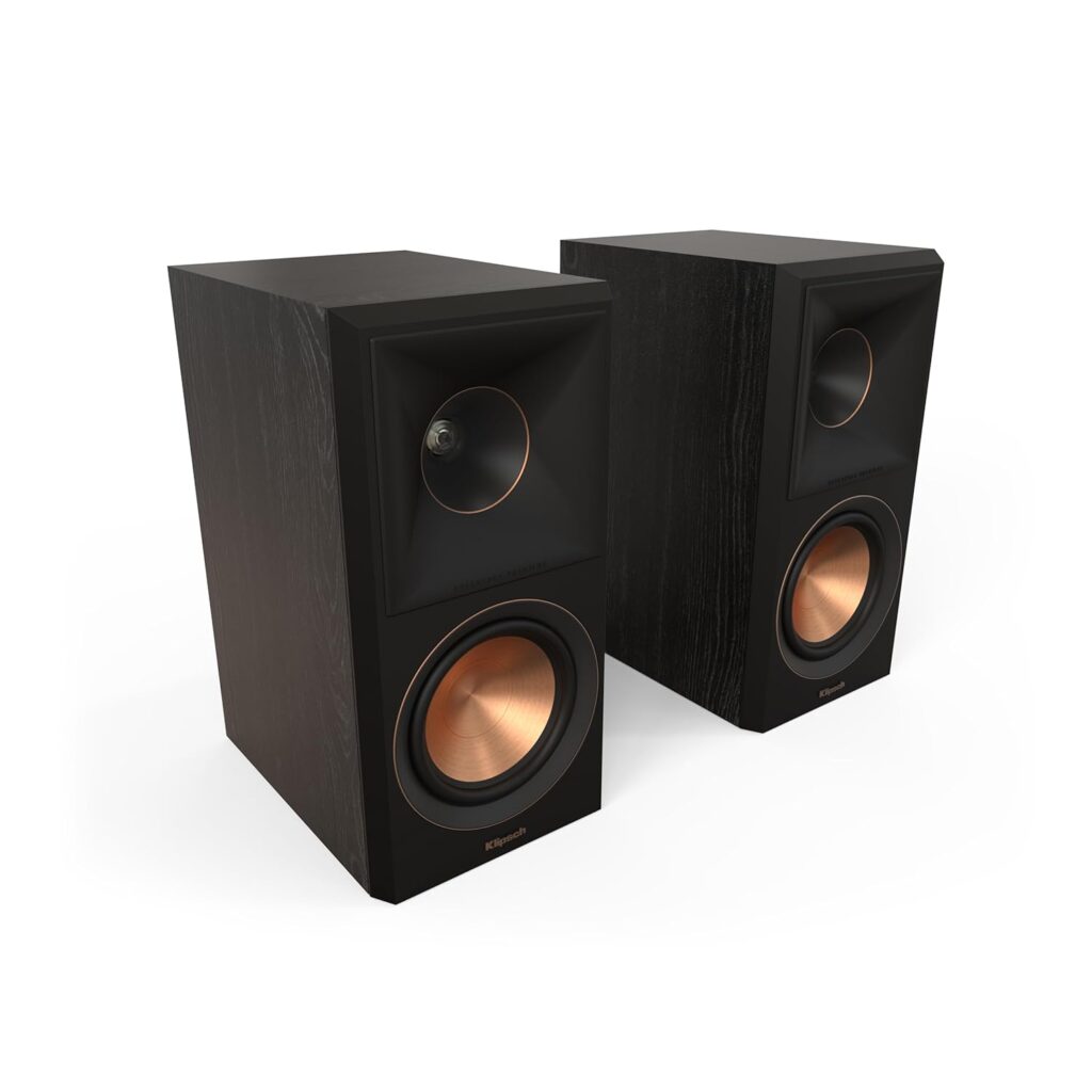 Klipsch Reference Premiere RP-500M II bookshelf speakers in ebony finish