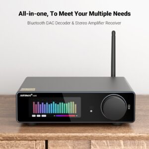 AIYIMA A80 all-in-one DAC amplifier front view