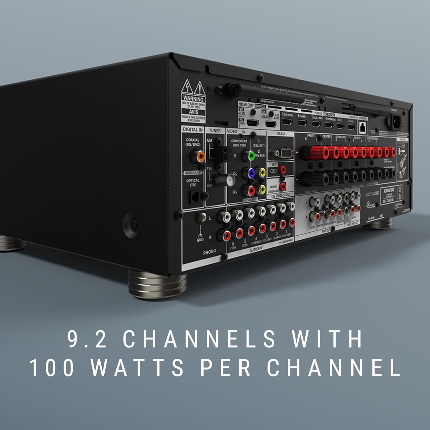 Onkyo TX-RZ30 9.2-Channel AV Receiver - view 3