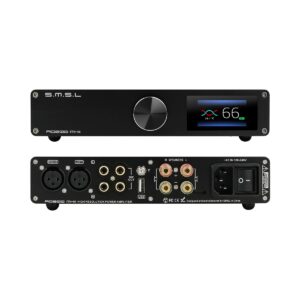 SMSL AO200 MKII 160W x 2 Class-D Integrated Amplifier with MA5332MS Chip Balanced XLR Input 8-Band EQ Subwoofer Output Reference Budget Hi-Fi