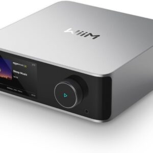 WiiM Ultra Network Music Streamer 3.5-inch Color Touchscreen ES9038 Q2M DAC HDMI ARC Phono Input Roon Ready AirPlay 2 Spotify TIDAL Connect