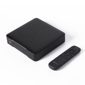 Fosi Audio S3 Lite Stream Receiver front panel — Wi-Fi 6 + Bluetooth + LAN streaming transport
